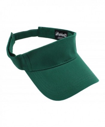 LAfashion101 Unisex Visor Lightweight Comfortable - Dark Green - CT12OBFJAND