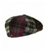 Wool Blend Patchwork Mens Newsboy in Men's Newsboy Caps