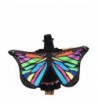 Fashion Soft Fabric Butterfly Wings Scarf Shawl-Buedvo Nymph Pixie Costume Print Tassel - Multicolor - CV12ODOW9QJ