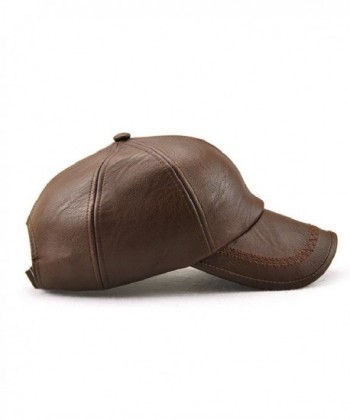 King Star Leather Adjustable Baseball in Men's Baseball Caps