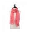 Pop Fashion Womens Colored Scarves - Pink - CJ12NT0FMHO