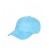 1611MAIN Suede Low Profile Plain Adjustable Strapback Baseball Dad Cap (Light Blue) - C312MZ0FX3C