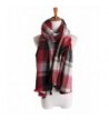 2017 Womens Mens Fashionable Blanket Plaid Winter Scarf Shawl Wrap Scarves - F - C1128TNRIK1