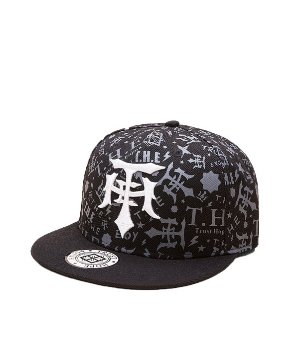 FayTop Snapback Adjustable Baseball V144H0004 black - V144h0004-black - CC186ZIYQ2R