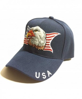 Patriotic American Eagle Flag Baseball in Men's Baseball Caps