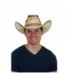 Jacobson Cowboy Hat - Palm Braid Western Hat - CA1836Y2G9Q