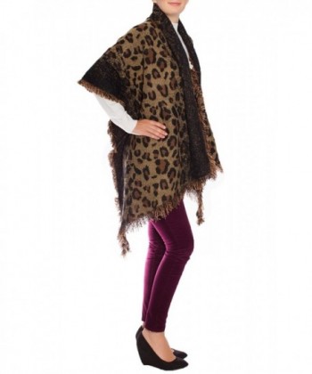 BodiLove Womens Leopard Pashmina Blanket in Wraps & Pashminas