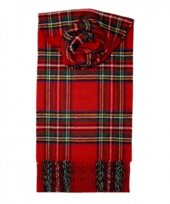 Lochcarron Royal Stewart Tartan Lambswool Scarf - CH115NN78SX