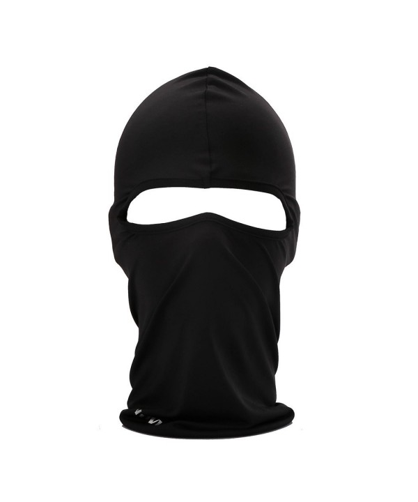 Cycling Sports Face Mask Cool Fashionable Ultra Thin Balaclava - Black - C411J5PDEUL