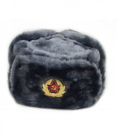 Hat Russian Soviet Army KGB * Fur Military Cossack Ushanka GRAY* Size S (metric 56) - C311ITS90W1