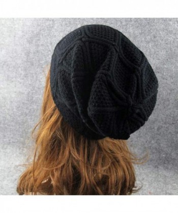 Tuscom Unisex Slouchy Oversize Knitting in Women's Berets