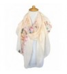 GERINLY Womens Scarfs Blossom Embroidery