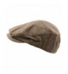 Mens Front Plaid Driving Hat