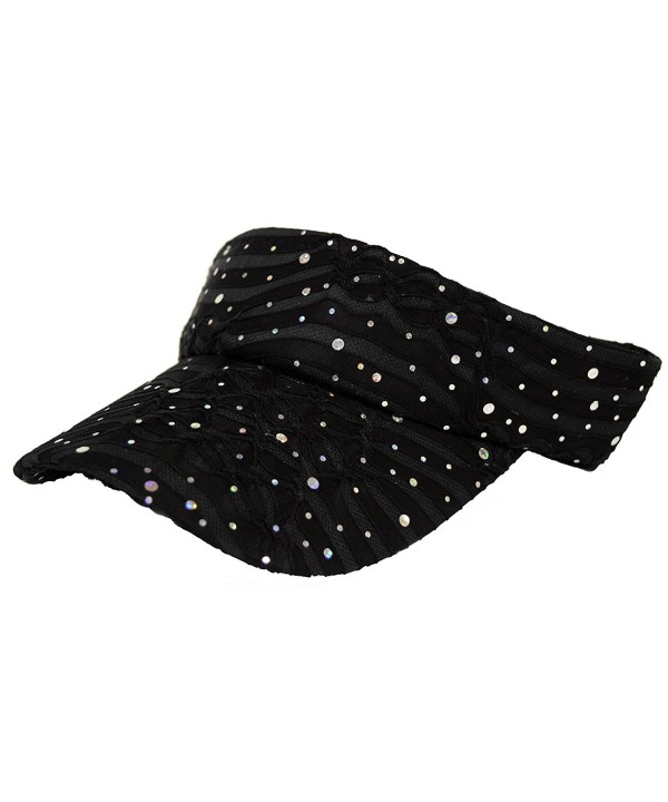 Sparkle Visor /// Black /// Just Too Pretty!!! - CQ113R9UE0J