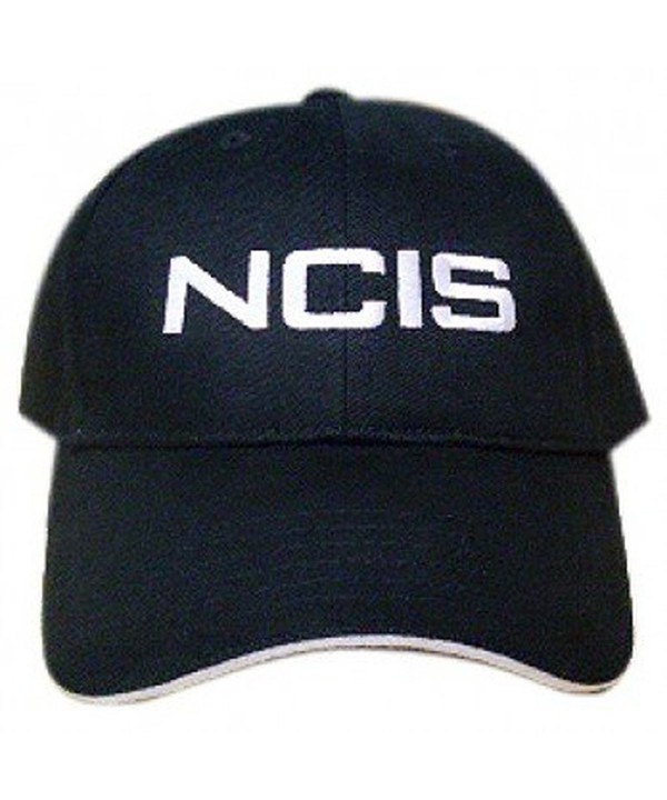 NCIS Special Agents Logo Black Cap Adjustable Hat - CI115Y78I7X