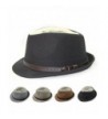 Gumstyle Unisex Summer Trilby Fedora in Women's Fedoras