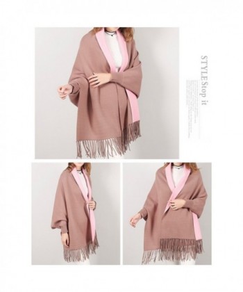 BeneAlways Reversible Pashmina Tassels Batwing