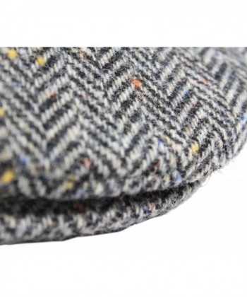 Irish Tweed Grey Herringbone Medium