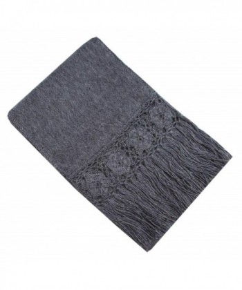 Alpaca Wool Fringed Scarf Peru