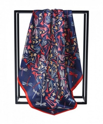 Square Faurn Mulberry Bandana Dragonfly in Fashion Scarves