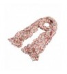 Elegant Cherry Blossom Floral Chiffon