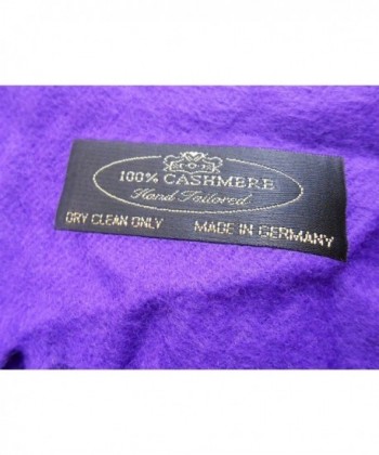 Cashmere Scarf Solid Color Germany