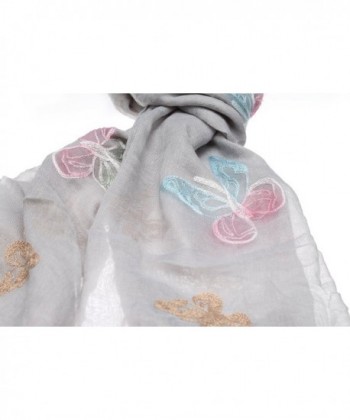 Womens Premium Collection Embroidered Butterfly