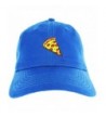 Pizza Dad Hat Cap Pizza Embroidered Adjustable Baseball Cap - Blue - CA12ICHKG8Z