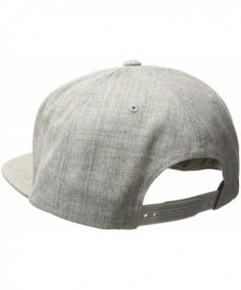 RVCA Mens Twill Snapback Heather