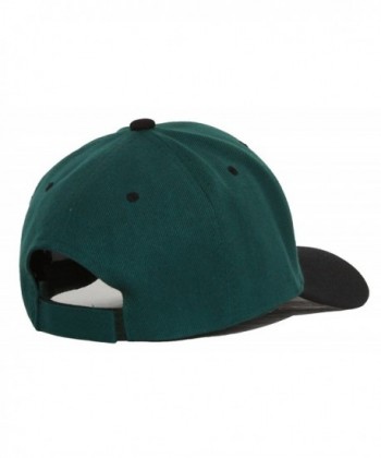 Curve Adjustable Baseball Green Black in Women's Baseball Caps