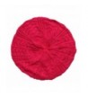 Hip Slouchy Lightweight Knitted Beanie - Hot Pink - CQ11JDQ3MFT