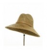 Safe Guard Straw Hat-Natural - CA1126BBLKL