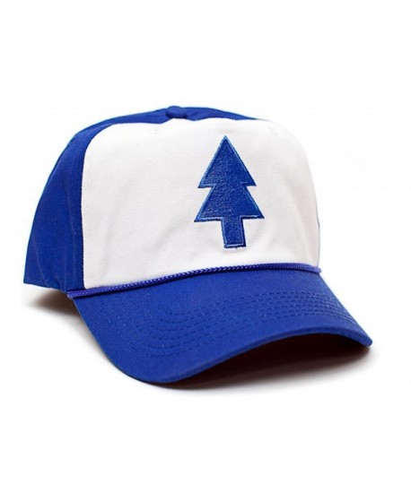 Dipper Blue Pine Hat Embroidered Cloth & Braid Adult One Sz Royal/White Baseball Cap - CJ120KN05XF