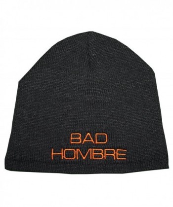 HOMBRE Embroidered Beanie FLEECE Embroidery