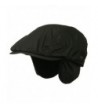 Fleece Earflap Ivy Cap - Black - CI11UU799VL