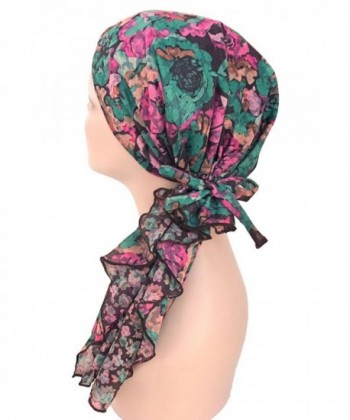 Turban Plus Bohemian Adjustable Pretied in Women's Skullies & Beanies