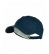 Mega Cap Cotton Denim Baseball Cap - Blue - CE11174X633