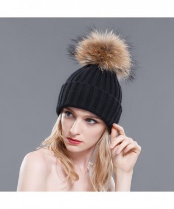 Thermal Winter Raccoon Female Knitted