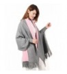 Stylish Blanket Sleeves Pashmina Reversible in Fashion Scarves