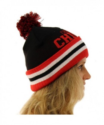 Unisex Chunky Stretchy Hat Chicago in Men's Skullies & Beanies