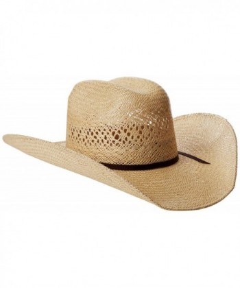 Tony Lama Men's Rio Jute Straw Cowboy Hat - Natural - C311LPLYSQH