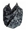 Etwoa's Mechanics Print Infinity Scarf Geeky Scarf Engineer Gift Circle Scarf - C012O3BAN5H