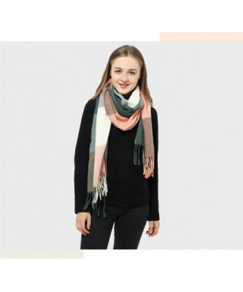 Plaid Scarf Womens Winter Pashmina