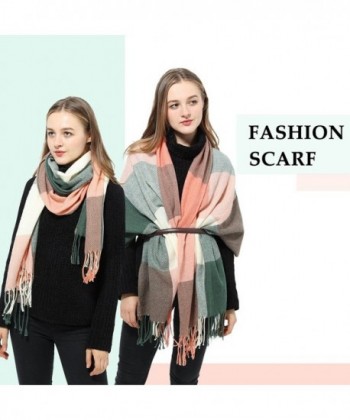 Plaid Scarf Womens Winter Pashmina in Fashion Scarves