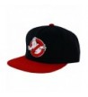 Ghostbusters Logo Flat Brim Snapback Hat - C512LX01UTR