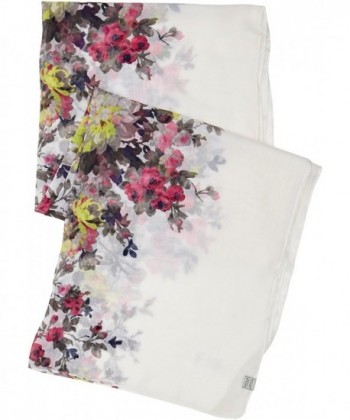 Joules Wensley Scarf Cream Floral