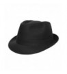 Classic Italy Trilby Trilby Hat - Noir - CU11B51XHI7