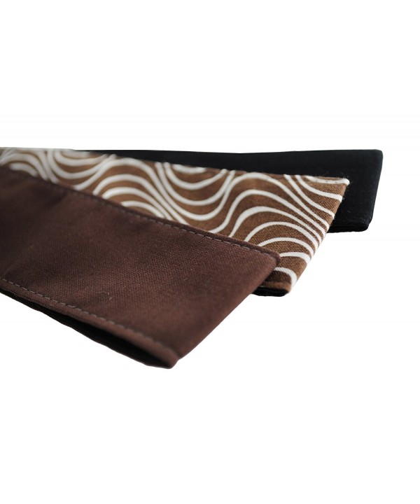 Skinny Headbands- Earthy Tones Collection- Cafe Mocha- Hot Chocolate- Deep Black - CC117RRR23J