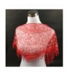 Iusun Tassel Burntout Triangle Mantilla in Wraps & Pashminas