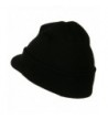 Cuff Knitted Beanie Visor Bill